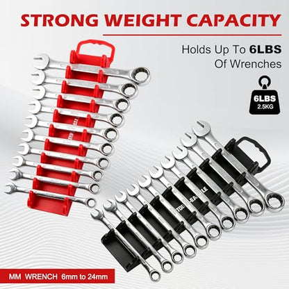 Magnetic Wrench Organizer Set & 1