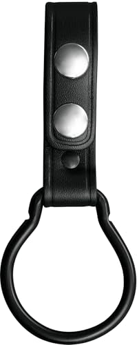 Leather Flashlight Ring Holder for D