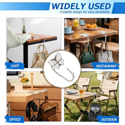 Foldable Purse Hook for Table