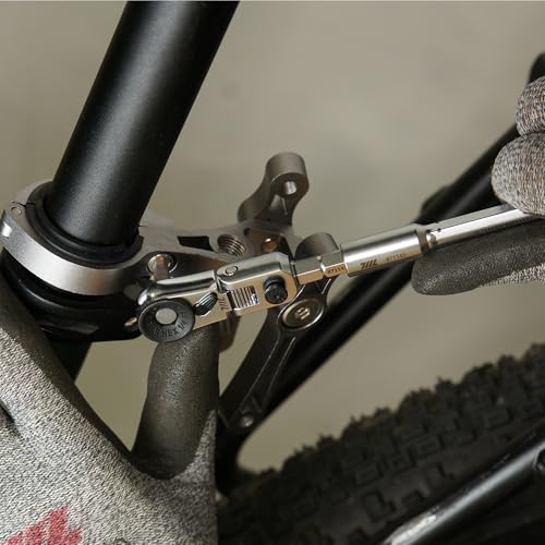 EDC Flex Head Ratchet Wrench with T