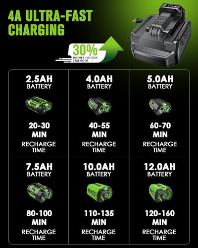 Replacement Battery Charger for EGO 56V Battery