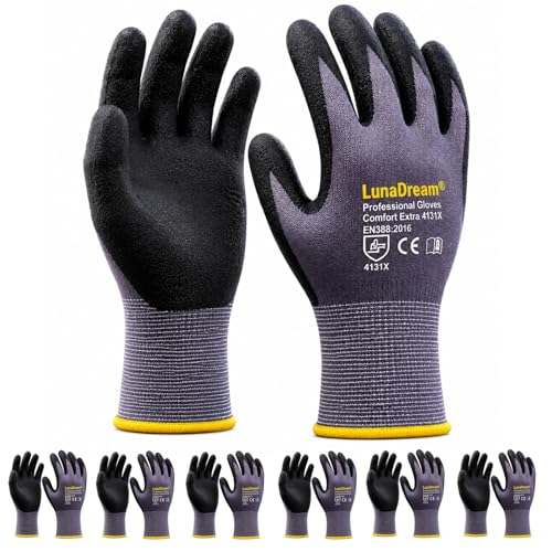 Work Gloves MicroFoam Nitrile Coated
