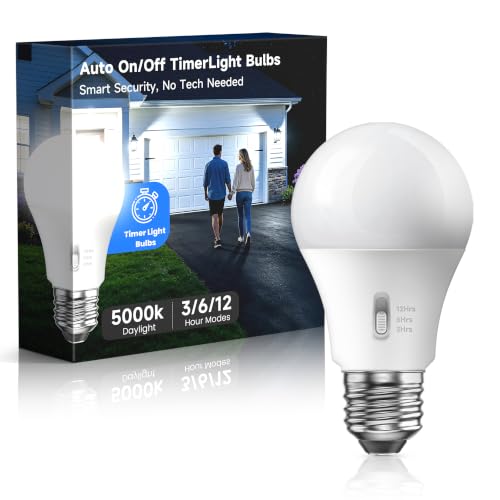 Timer Light Bulb 100W Equivalent