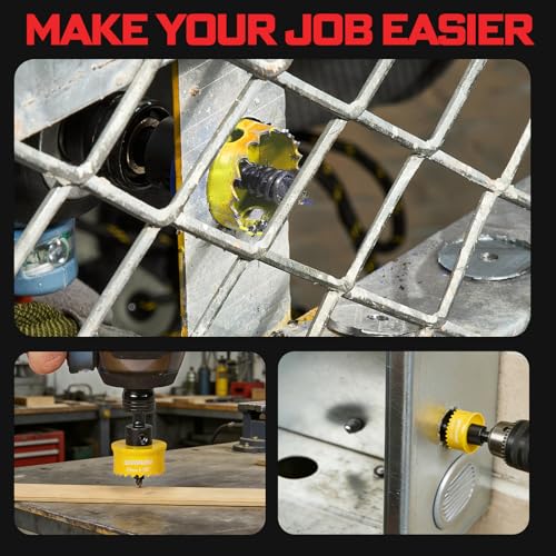 4PCS 6CS Impact Small Thinwall Hole Saw Set
