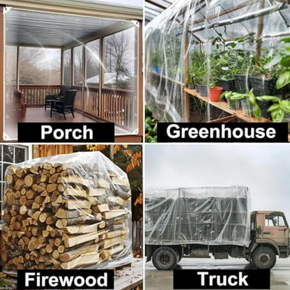 Clear tarp Clear tarps Heavy Duty Waterproof