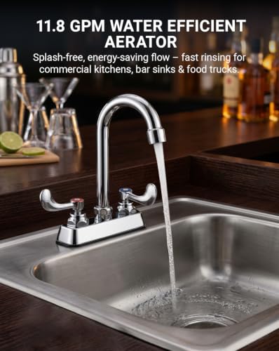 4" Deck Mount Brass Utility Faucet