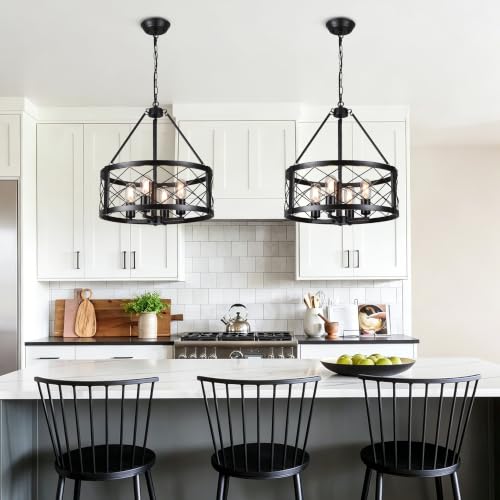 Black Farmhouse Chandelier