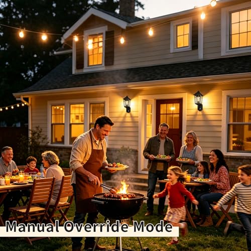 16" Motion Sensor cOutdoor Wall Light Fixtures (11-BK-MA)