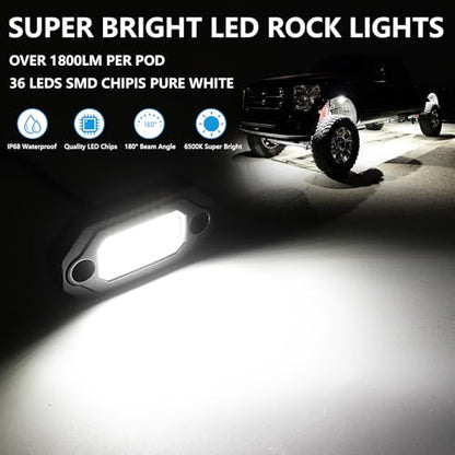 Pure White Rock Lights
