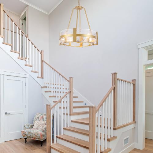 20.5" Glass Dining Room Chandeliers Modern
