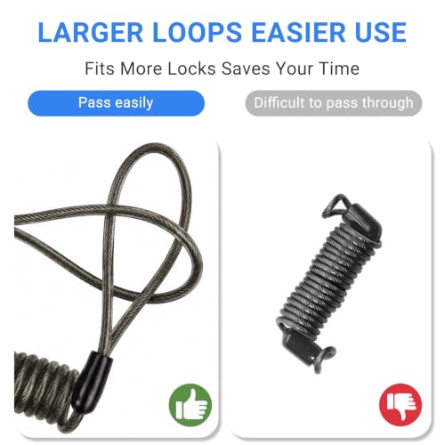 Security Cable Lock 2 Pack