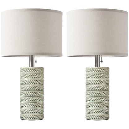 Modern Ceramic Table Lamps Set of 2