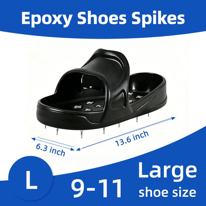 Epoxy Shoes Spike Shoes for Epoxy Flooring Coating (Large)