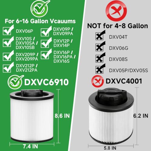 DXVC6910 Cartridge Filter