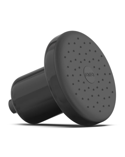Filtered Showerhead for Hard Water (Brilliant Black)