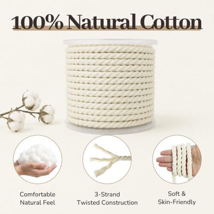 100% Cotton Rope Macrame Cord