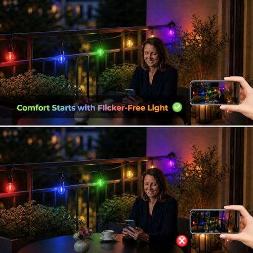 G40 LED Outdoor String Bulbs for Christmas