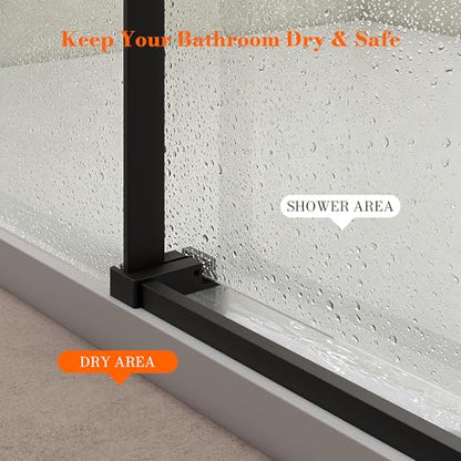 Frameless Double Sliding Shower Door