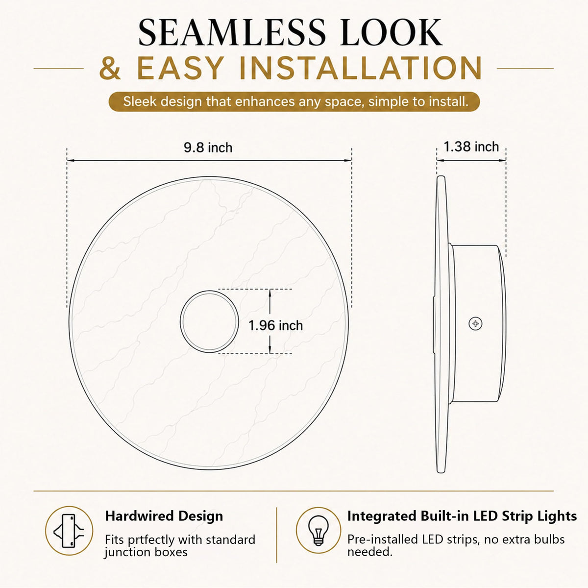 Natural Spanish Alabaster Wall Sconce (Spanish Alabaster)