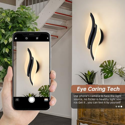 2 Pack Modern LED Wall Sconce
