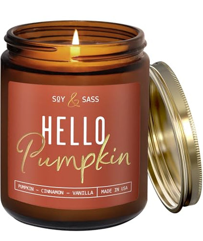 Fall Candles and Christmas Candles