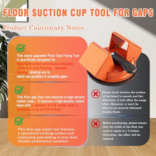 Single Head Heavy Duty 45°Striking Surface Floor Gap Repair Tool