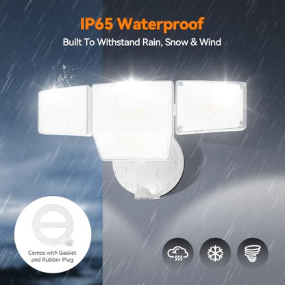 85W 10000LM Dusk to Dawn Flood Lights Outdoor