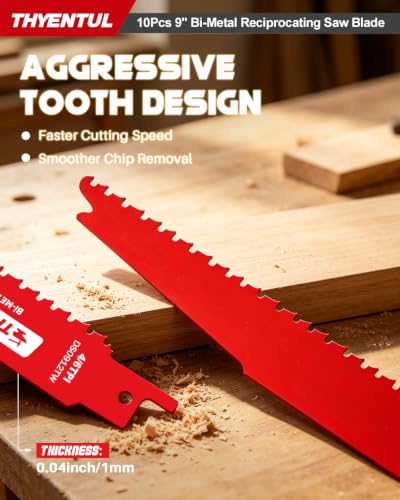 9 Inch Reciprocating Saw Blades