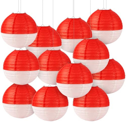 12 Pack 8 Inch Paper Lanterns