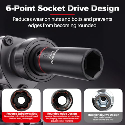 Drive Impact Socket Set