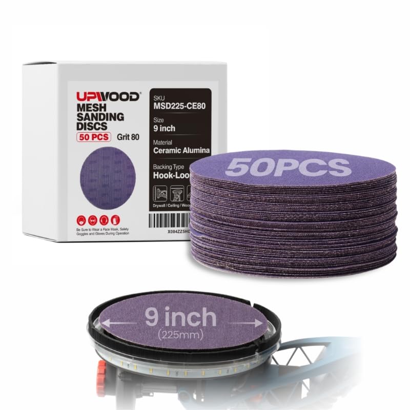 9 Inch Purple Ceramic Mesh Sanding Disc