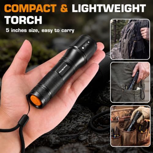 Zoomable Tactical Flashlight