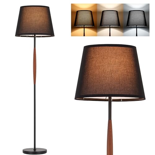 Wood Standing Floor Lamp
