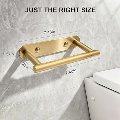 Toilet Paper Holder Adhesive or Screw