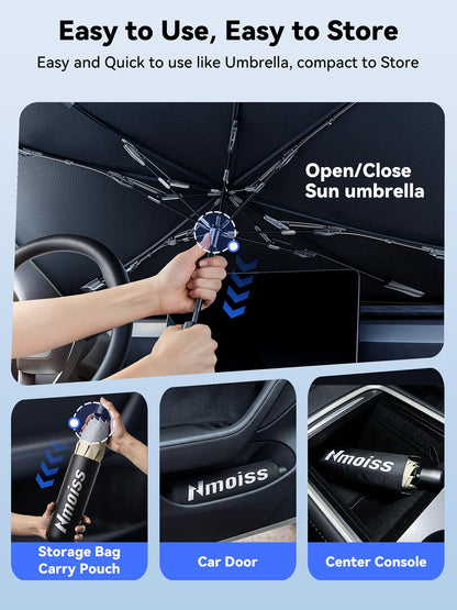 Windshield Sun Shade Umbrella for Mustang