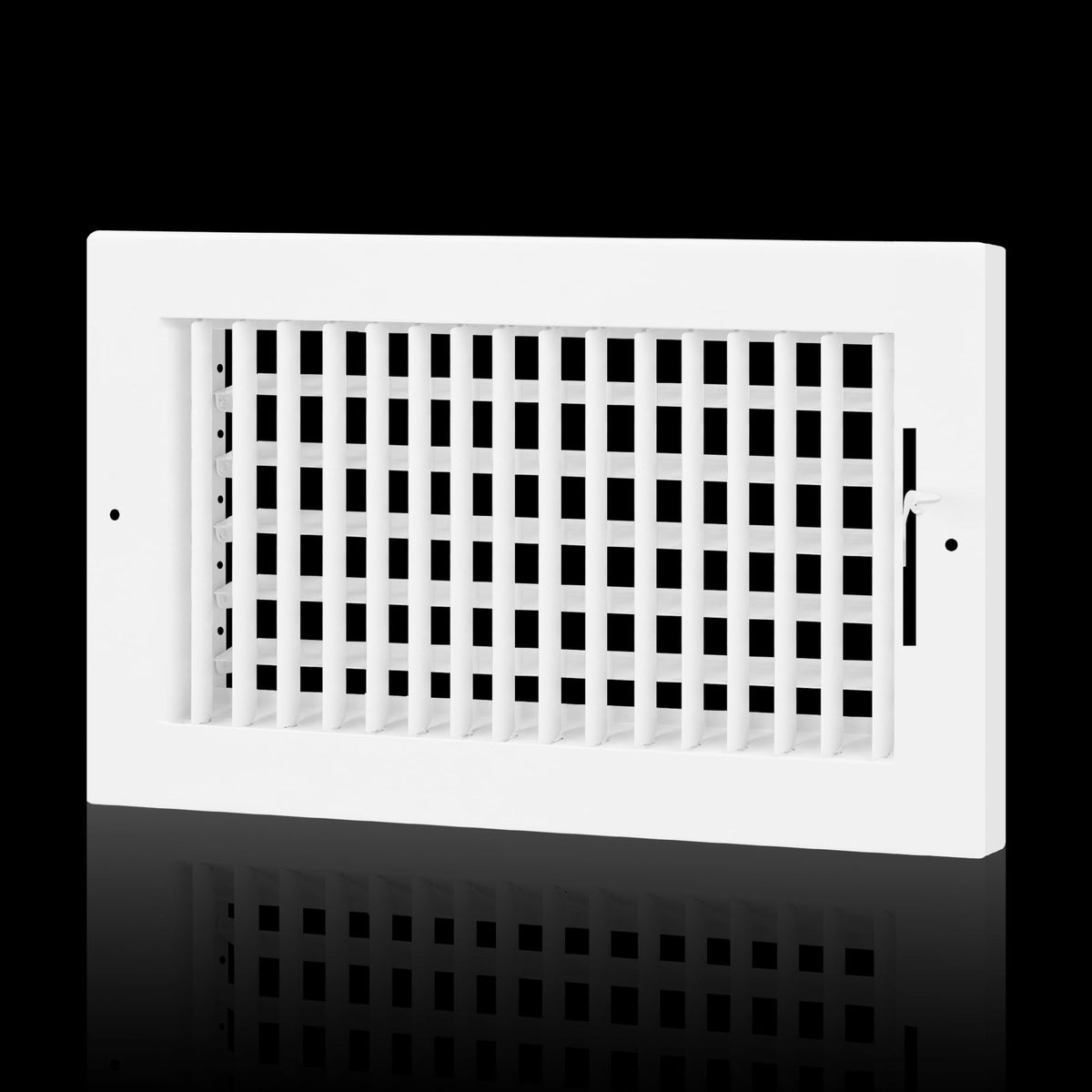 10x6 Adjustable Vent Cover Ceiling Register Vent Cover for Wall 10x6 Duct (10"Wx6"H)