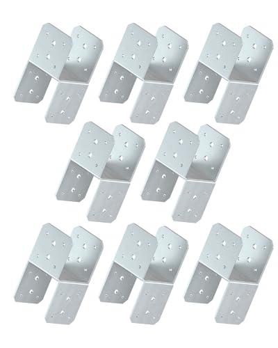 4x4 Post Bracket Kit for Wood Posts (Hot-Dip Galvanized)