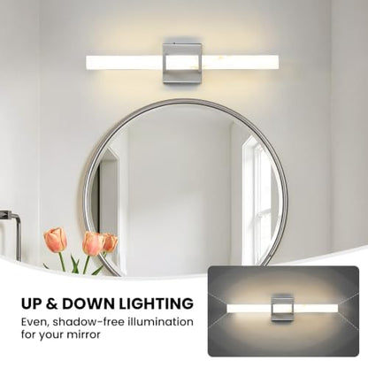 Modern Bathroom Vanity Light 22 inch (Nickel / 22 Inch)