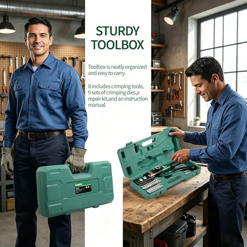 Hydraulic Crimping Tool (12-2/0 AWG)