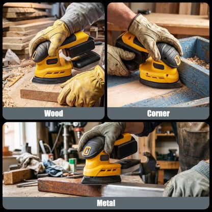 Cordless Detail Sander for DEWALT 20V Battery
