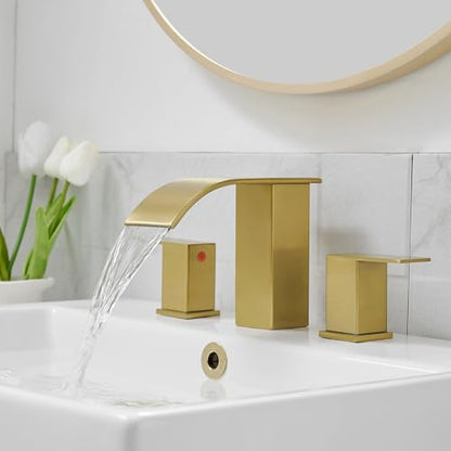 Bathroom Faucets Bathroom Sink Faucet 3 Hole with Drain