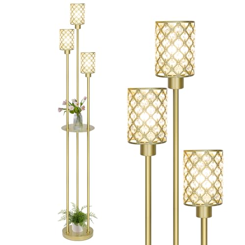 Gold Floor Lamps for Living Room