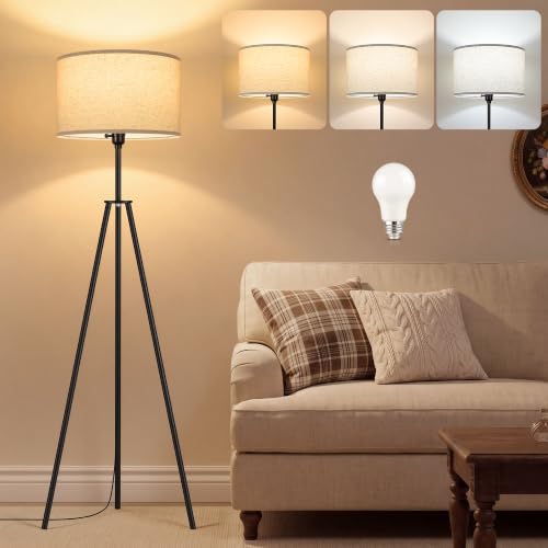 Tripod Floor Lamp with 3