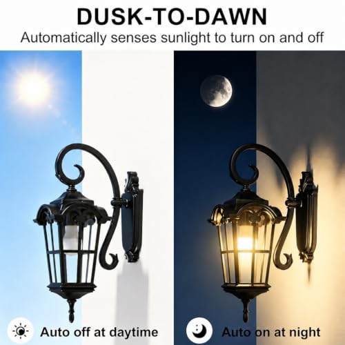 Outdoor Dusk to Dawn Sensor LED Light Bulbs