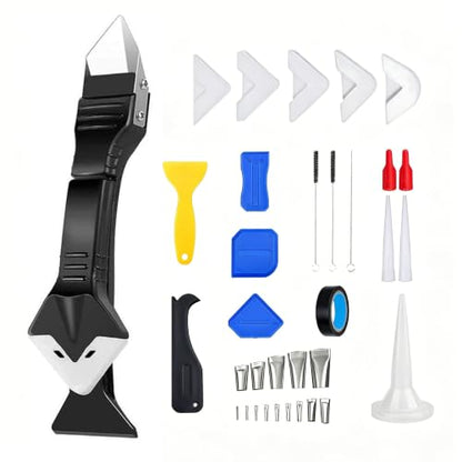 Caulk Gun Kit with Caulk Remover Tool