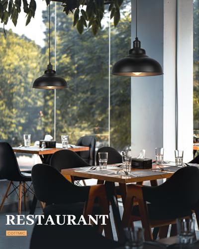 Black Farmhouse Island Lights for Kitchen