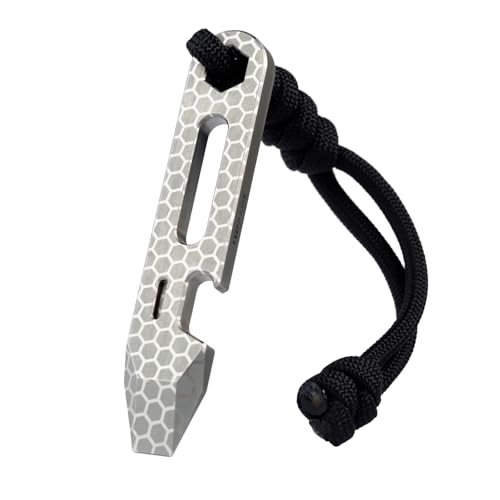 Titanium EDC Pry Bar with Bottle Opener