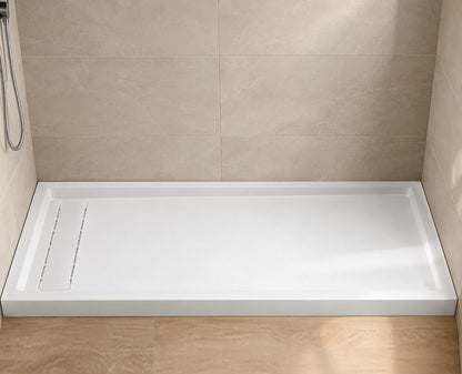 60" x 30" Shower Base with Left Drain
