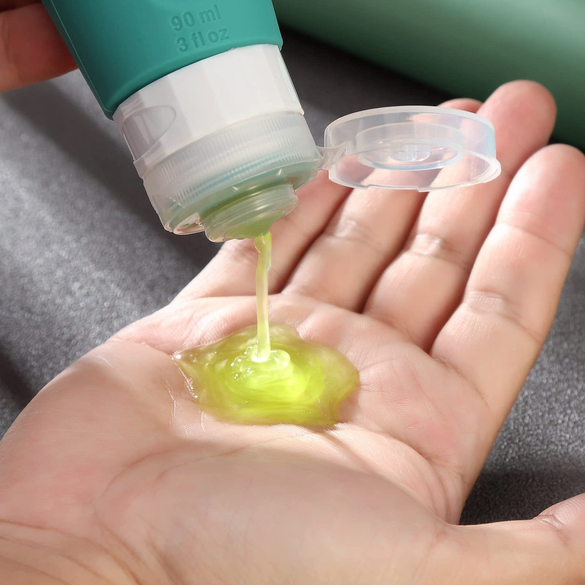 Travel Bottles for Toiletries (Mint-3oz)