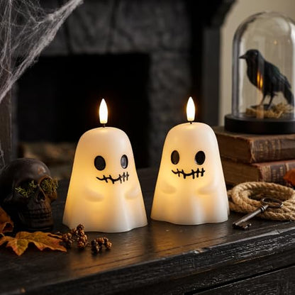 Flameless Flickering Led Candles with 6H Timer